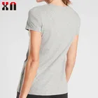 Color T-shirt Factory Price Pure Cotton Soft Solid Color Women'S Round Neck T-Shirt