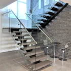 Wall Stair New Design Granite Price Metal Clear Attic Fold Up Wall Stairway Stainless Steel Stair