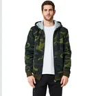 Hoodie Warm New Arrival Camouflage Zip Hoodie In Stock Autumn Winter Warm Thickened Hoodie Jacket Men