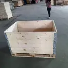 Pallet Collars Manufacturer High Quality Pine Pallet Collars Wooden Crates