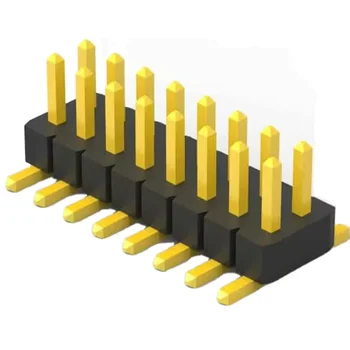 2.0mm double row long pin SMD pin header gold plated header