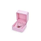 Pink Portable Unique Jewelry Packaging Box Gift Wedding Ring Box Pink For Women