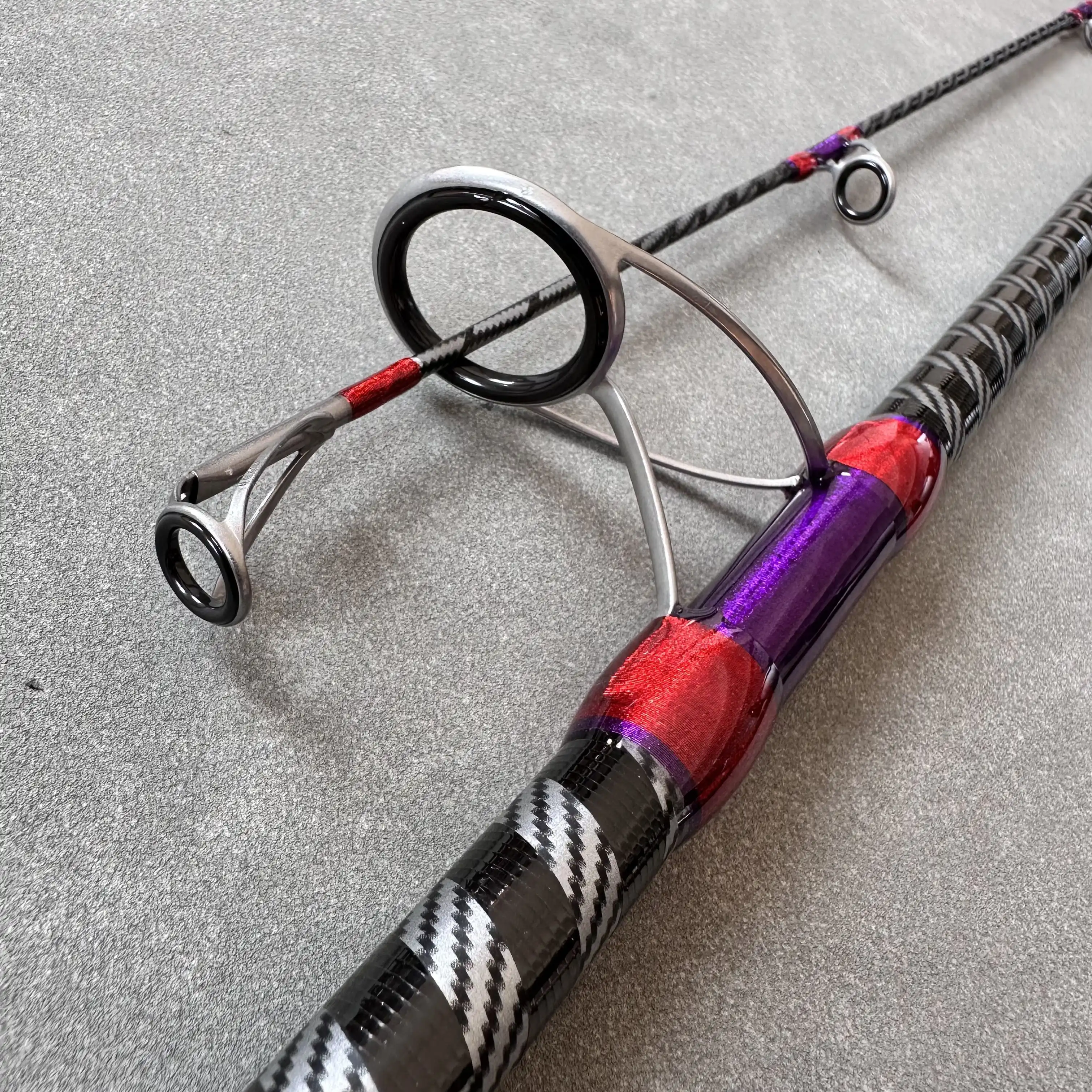 Japan Fuji Carbon Surf Casting Rod M Section Carbon Saltwater