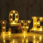 Alphabet Led Alphabet Letter Lights Decoration Light Letters Large For Wedding