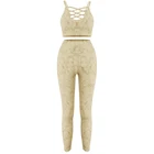 Bra Guaranteed Quality Unique S/M/L Breathable Bra Bodysuit 2pc Outfit Women Yoga Pants
