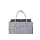 Baby Bags Diaper High Quality Felt Baby Bags Nursery Diaper Caddy Organizer