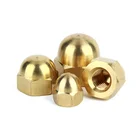 Brass Forging Brassbrass Unique Design Hot Sale Brass Flange Fine Processing Nickel Plating Forging Nuts