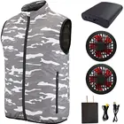 Waistcoat MidIAN Air Conditioners Vest OUTERDOOR COOLING GILET WORK Sunstroke Prevention WAISTCOAT
