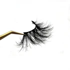 Eyelashes Free Samples Manufacturers Factory Vendor Cruelty Free Full Strip Bulk 25mm Siberian Mink Eyelashes