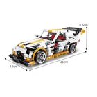 Car Toys 572pcs Best Quality Rugged Speed Racing Roadster Car Plastic Factory Souvenir Building Block Toys