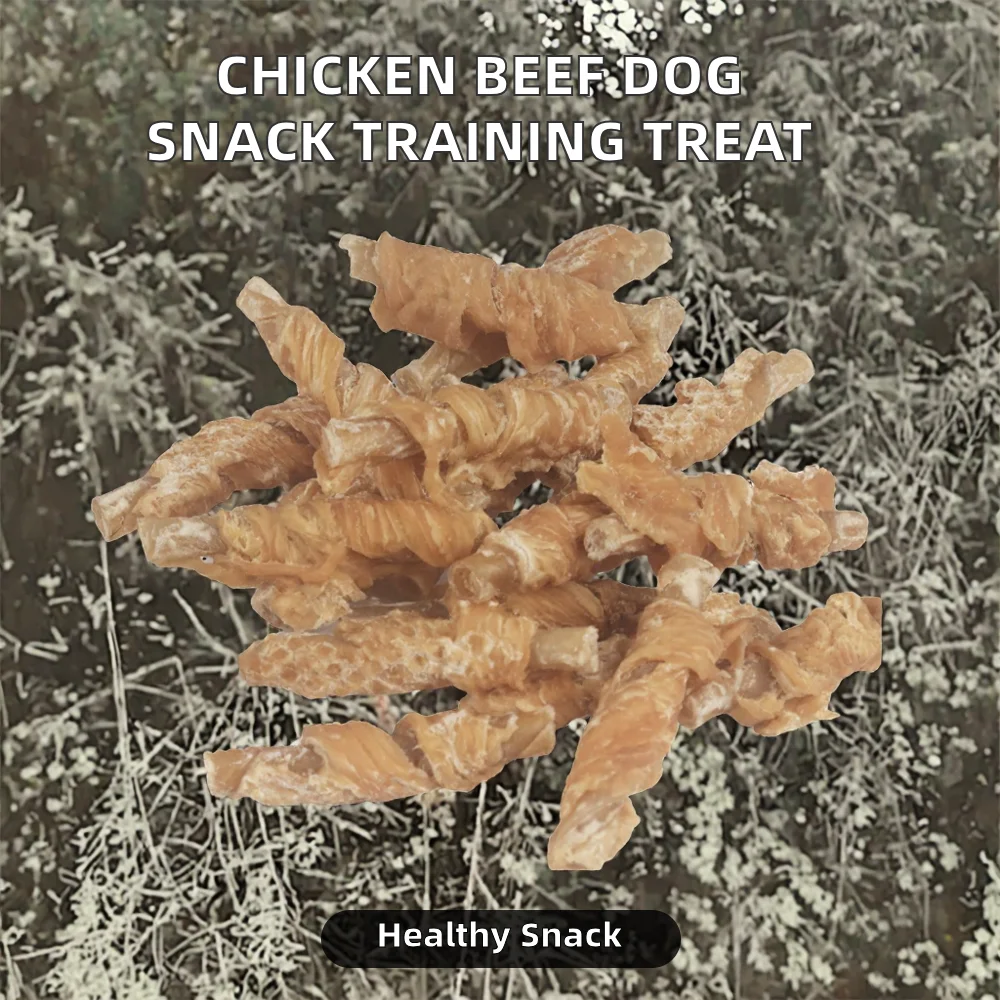 Nutritious Chicken Stick Dog Snack for Molar Teeth Training and Reward High-Protein Eco-Friendly Made From High Quality Meat manufacture