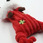 Red Fox Plush Toy Design Wholesale Pet Toy Corduroy Red Fox Plush Stuffed Dog Training Toys