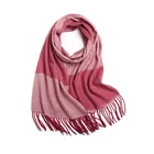 Elegant Scarf New Arrival Winter Style Fashion 100% Cashmere Elegant Scarf Scarves For Women
