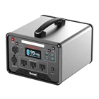 Portable Power Station 1000W 1000Wh 110V 220V Lifepo4 Battery Pack DC AC USB For Home Outdoor Camping Car Jump