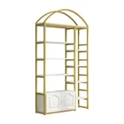 Factory Supply High Quality Metal Wooden Shelf Cosmetic Retail Lipstick For Display Racks