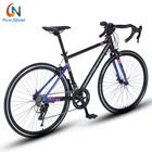 Bicycle Wholesale Bike Customize Black 700C Steel Frame Racing Road Bike 21speed Road Bicycle