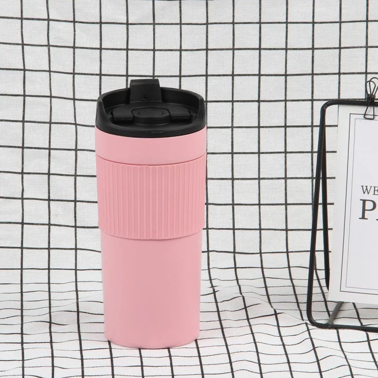Stainless Steel Double Wall Coffee Travel Vacuum Mug French Press