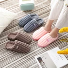 Wholesale Autumn And Winter Women's Slippers Fashion Slippers Solid Color Warm Slippers