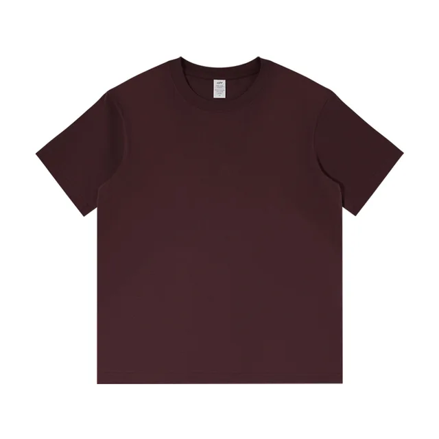 New Design Luxury High Quality Cotton Loose Fit Little Drop Shoulder Brand Trendy Blank Men T Shirt Oversized