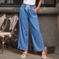 Dear-Lover OEM ODM High Quality Designer Stylish High Waist Skinny Distressed Flared Ripped Denim Jeans Women