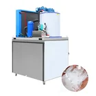 Ice China Fresh Water Air Cooling 1000kg Ice Flakes Making Machines 1 Ton/24h For Fish