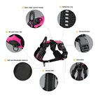 Newest Pet Harness Strong Buckles Safty Pet Vest Adjustable Reflective Soft Dog Harness