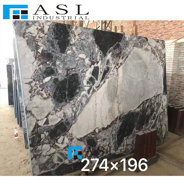 Factory direct selling cheap elephant white marble tile blue galaxy table board polished marble flooring tile