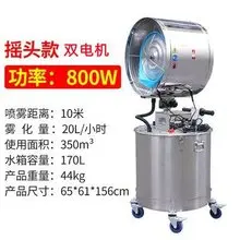 Electric Centrifugal Mist Fan, 20", Wall - detail 60