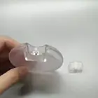 Spray Bottle Plastic Perfume PETG Circular Spray Bottle One-off 25ml Mist Portable Plastic Pocket Perfume Card Bottle