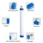 Tube Factory Direct Sale Emergency Led Tube Light With Built-in Battery