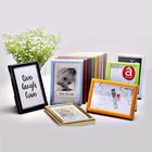 Frame High Quality Wholesale Custom Home Wood Decor Picture Plastic Photo Frame Wood Handicrafts