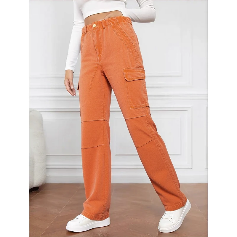 Premium Workwear Cargo Pants Unisex Relaxed Fit Camo Trousers Washed & Aged Finish manufacture