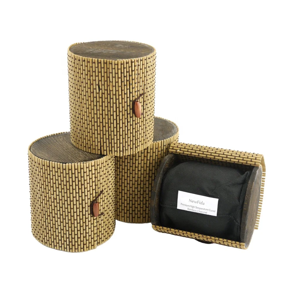 Fashion Multifunction Charcoal Bamboo Packaging Box