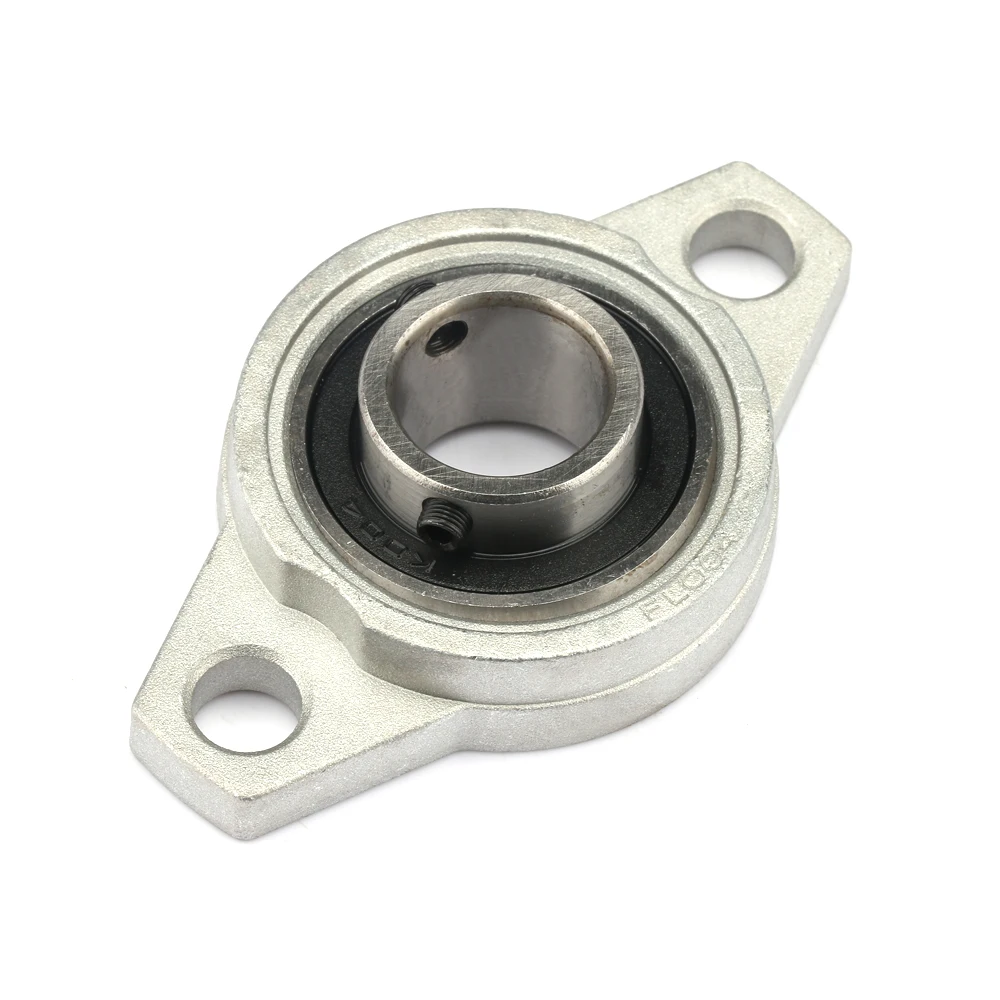 SKFL005 Stainless Steel Pillow Block Bearing - 25mm Shaft Size With M8 Bolt Mounting