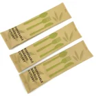 Cutlery Disposable Bamboo Cutlery 4 In 1 Cutlery Set Biodegradable Disposable Bamboo Cutlery