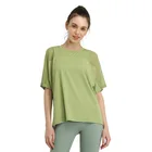 T-shirt Women's High Quality Fashion Casual Loose Mesh Stitching Gym Training Jogging Sports T-shirt