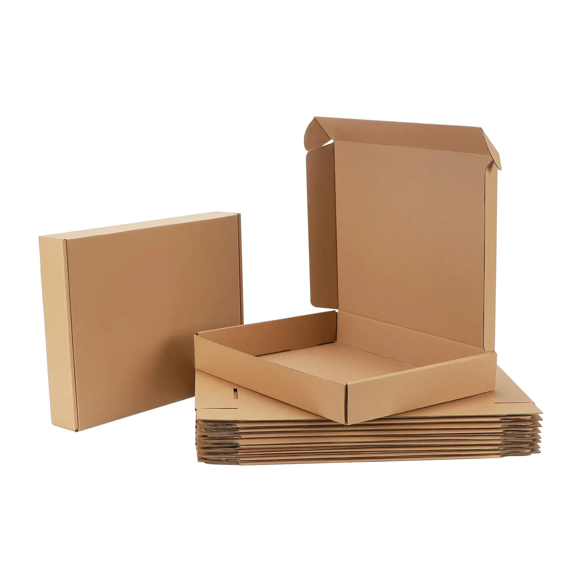 Custom Eco-Friendly Corrugated Board for Merchandise Packaging Boxes Mailing Bags Matte Customizable Dimensions details