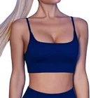 2022 Summer New Design Ladies Fitness Wear Elastic Knit Tight Sling Sexy Yoga Bra