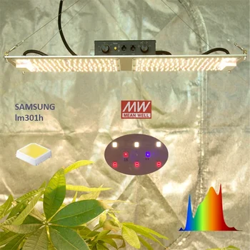 full spectrum led plant grow lights indoor Hobbyist Cultivation hydroponic uv ir samsung lm301h lm301b 4x4 tent led grow light
