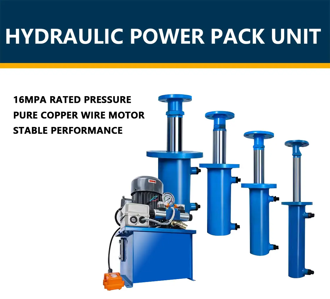 Manufacturers Supply Hydraulic System Factory Hydraulic Pump Hydraulic Power Station Hydraulic Press Cylinders factory