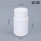 Bottle Bottles Brand New Size Can Be Customized Plastic Empty Bottle Capsule Pill Medicine Bottles