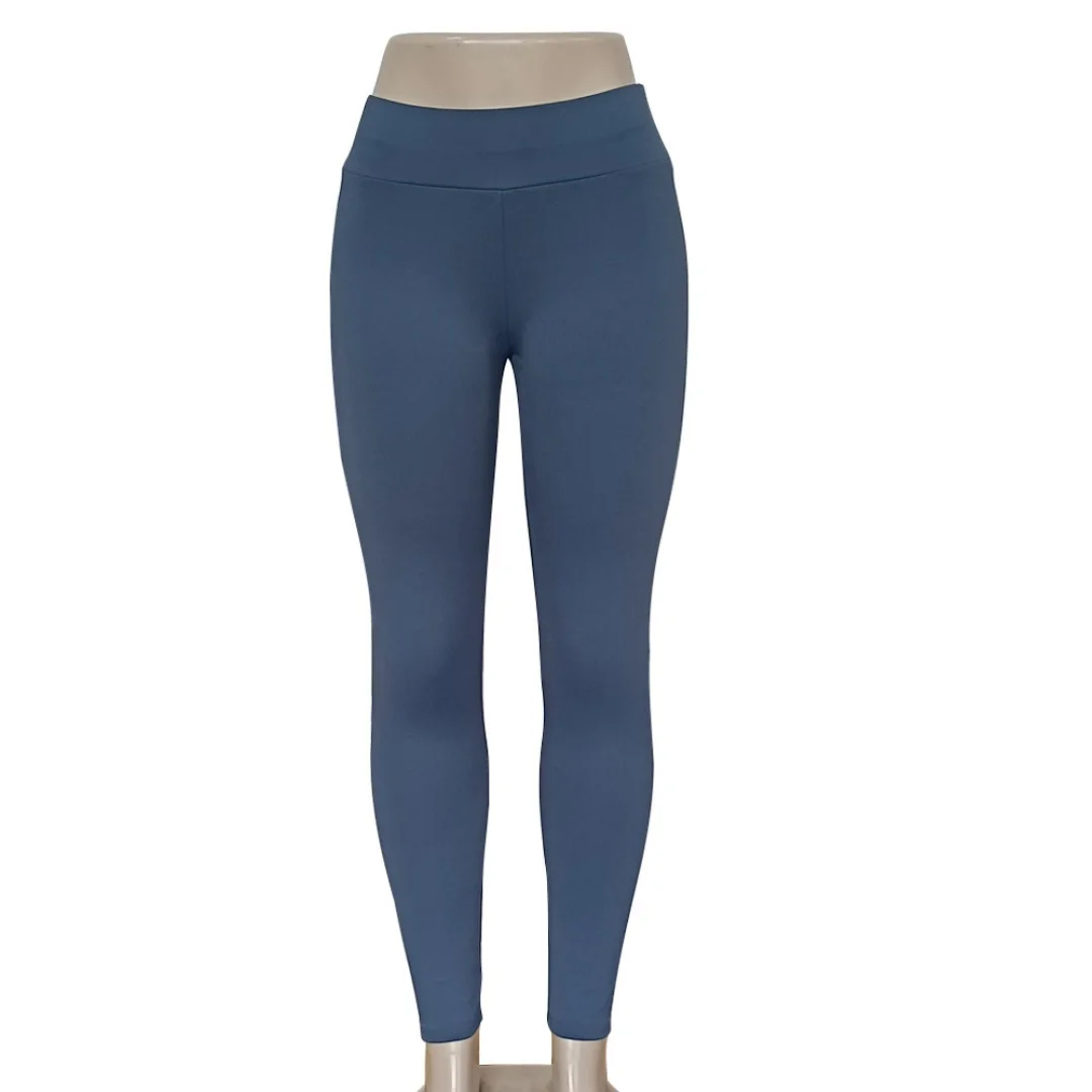 Basic Versatile Women Long Yoga Pants Minimalist Loose Waist Support Home Workout Outdoor Elastic Pants