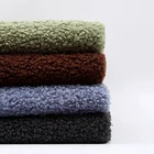 Garment Factory Direct Sale Sherpa Fleece Knit Fabric For Toy Jacket Coat Garment Home