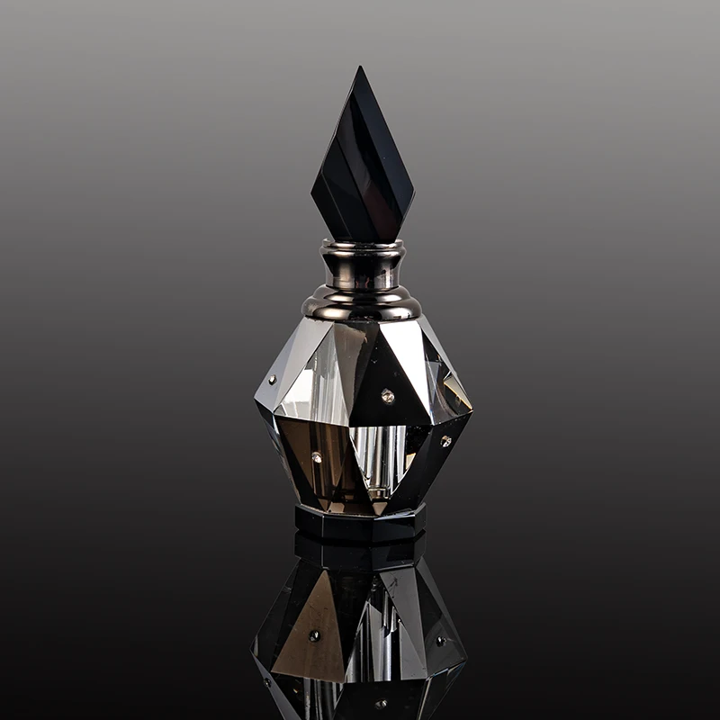 product wholesale hot sale customizable replaceable 12ml glass empty bottle elegant luxury crystal perfume bottle-4