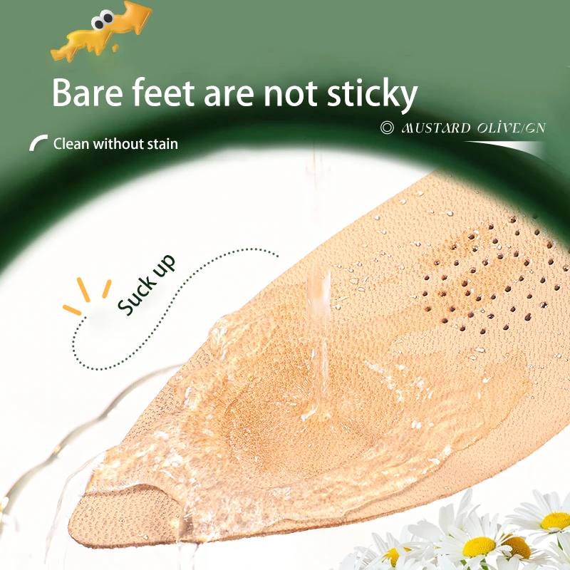 Real Sheepskin Insoles with Sponge Sheet, Thick Leather Inserts for Bare Feet Real Sheepskin Insoles with Sponge Sheet, Thick Leather Inserts for Bare Feet