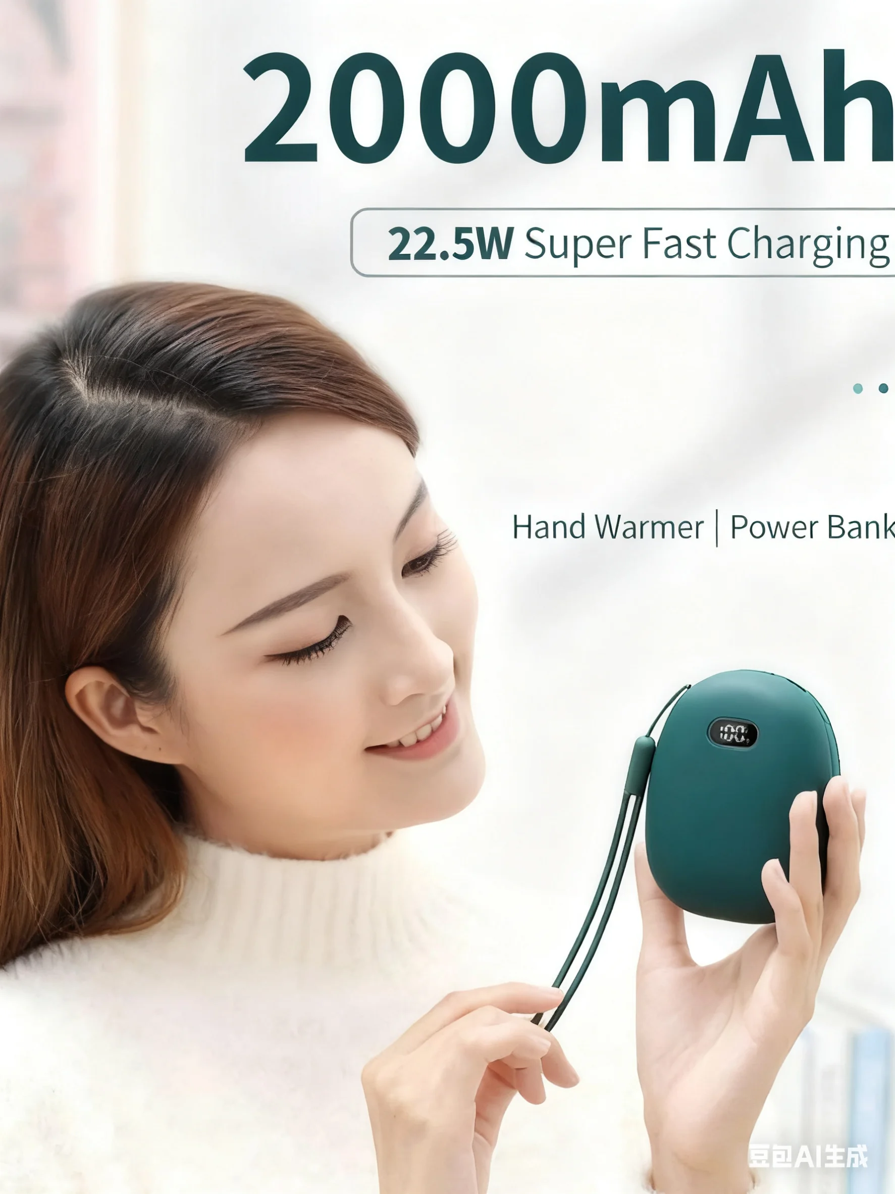Usb Rechargeable Hand Heater, Portable, Waterproof - detail 6