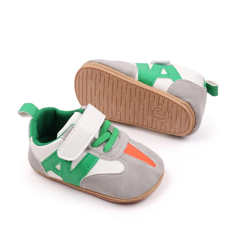 Hot Selling Unisex Prewalker Toddler Baby Shoes Soft TPR Anti-Slip Outsole Flat Design Summer Spring Autumn Seasons-for Boys factory