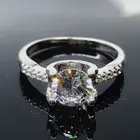Wedding Ring JZ0024 Trendy Party Wedding Engagement Women 5a Cubic Zirconia Ring