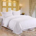 Cotton Bed Cotton 100 Cotton Bed Sheets Wholesale Customized Logo Egyptian 100% Cotton Hotel Bed Linen 3 Pcs Bed Sheet