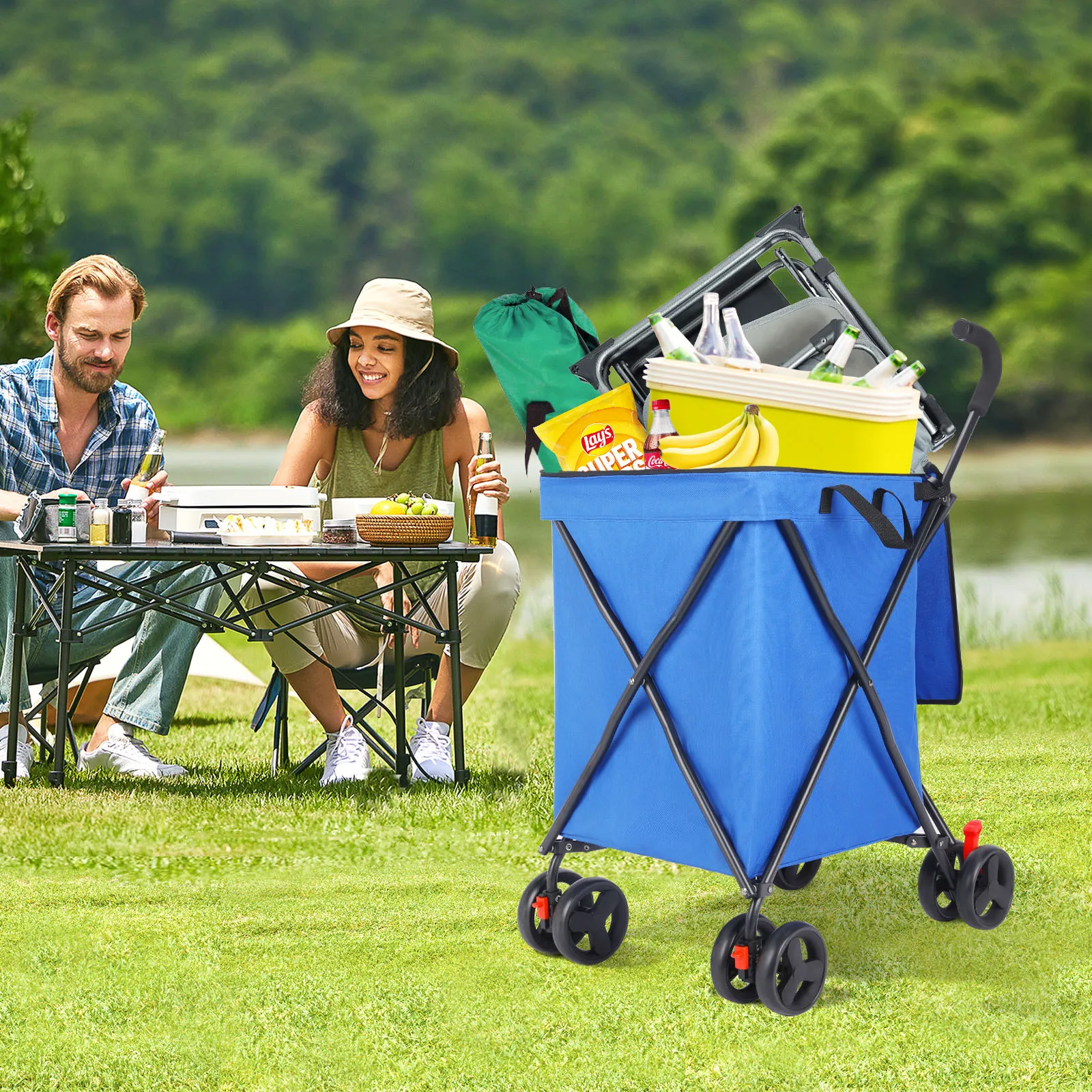 Foldable Waterproof Pet Stroller Large Size Multifunctional Travel Cart for Cats Dogs Outdoor Use Pet Supplies factory